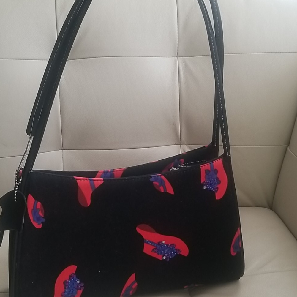 Red Hat society bag with accessories